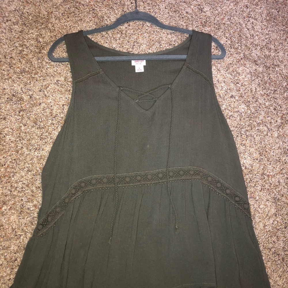Mossimo Green Tank Top
